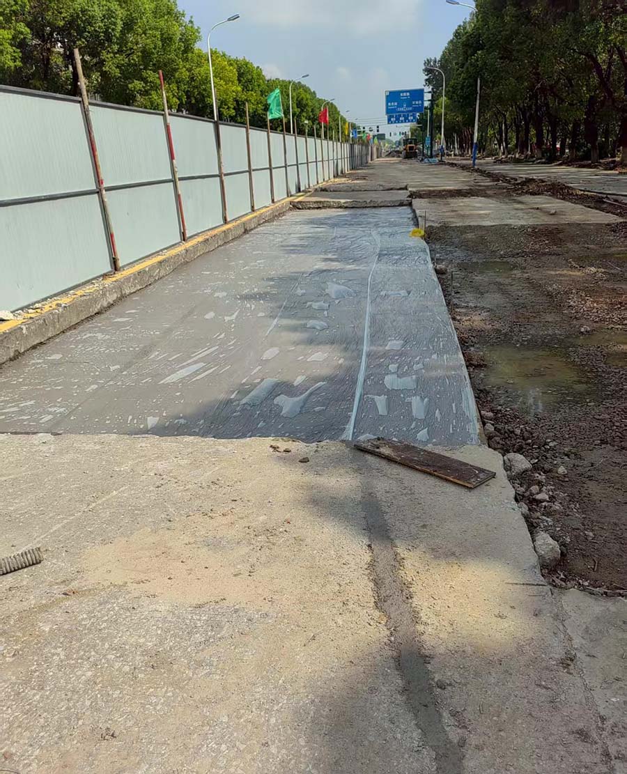 洛阳镇阳光路改造工程